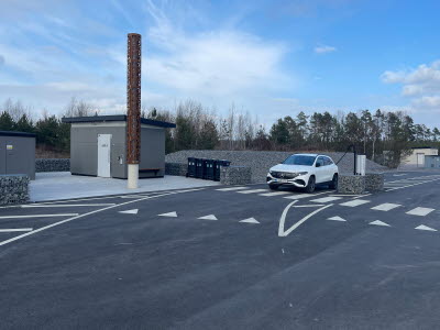 Tetragon 100, Charging station Västervik Sweden, Project 32005