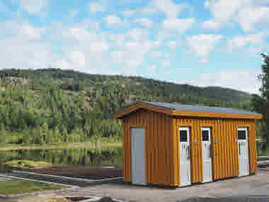 Tetragon 111, Roadside rest area Sore Herrefoss Norway, Project 31193