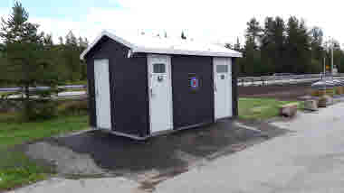 Solar-powered Toilet House TA 101, Eikredammen Hemsedal Norway